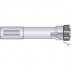 Allied Machine and Engineering - Axial Clamp Straight Shank Modular Reamer Body - Benchmark Tooling