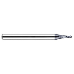 ‎0.02″ × 1-1/2″ OAL 140 Degree Carbide Spotting Drill AlTiN - Exact Industrial Supply