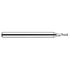 ‎0.045″ × 1-1/2″ OAL 82 Degree Carbide Spotting Drill Uncoated - Exact Industrial Supply
