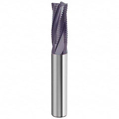 Guhring - Roughing & Finishing End Mills Mill Diameter (Inch): 1/2 End Type: Corner Chamfer - Benchmark Tooling