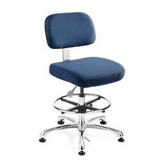 Bevco - 21-1/2 to 31-1/2" High ESD Swivel Chair - Benchmark Tooling