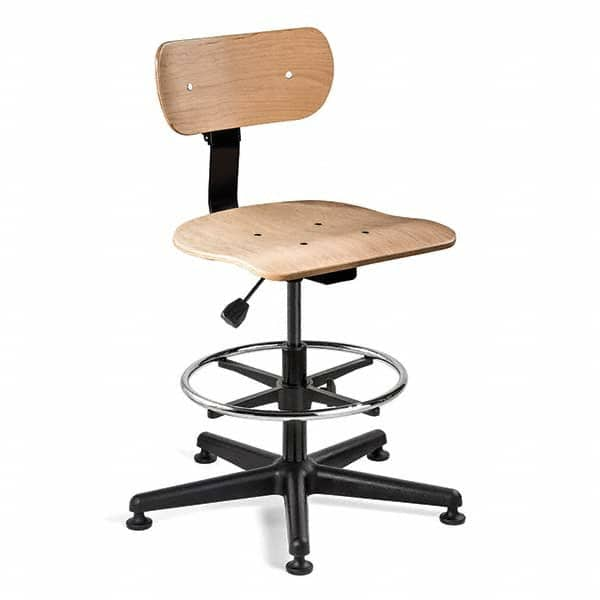 Bevco - 21 to 31" High Adjustable Height Swivel Stool - Benchmark Tooling