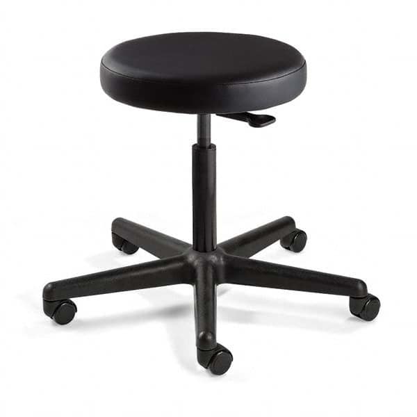 Bevco - Swivel & Adjustable Stools Type: Adjustable Backless Stool Base Type: Nylon - Benchmark Tooling