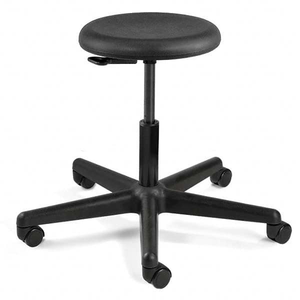 Bevco - Swivel & Adjustable Stools Type: Adjustable Backless Stool Base Type: Nylon - Benchmark Tooling