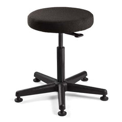 Bevco - Swivel & Adjustable Stools Type: Adjustable Backless Stool Base Type: Nylon - Benchmark Tooling