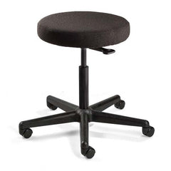 Bevco - Swivel & Adjustable Stools Type: Adjustable Backless Stool Base Type: Nylon - Benchmark Tooling