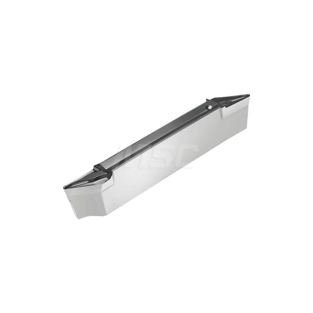 Grooving Insert: GX24VG7 WSM23S, Solid Carbide Al Finish, Neutral, 0.11″ Cutting Width, Series Tiger-tec Silver