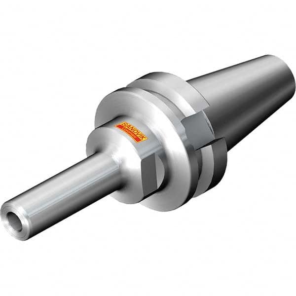 Hydraulic Tool Chuck: BT30, Taper Shank, 10 mm Hole 138 mm Projection, 20 mm Nose Dia, 25,000 RPM, Through Coolant