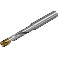 Jobber Length Drill Bit: 0.1693″ Dia, 140 °, Solid Carbide TiAlSiN, TiSiN Finish, Right Hand Cut, Spiral Flute, Straight-Cylindrical Shank