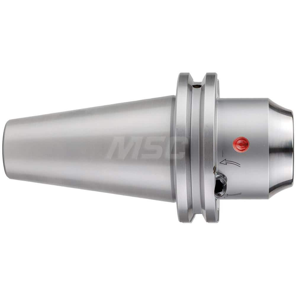 Hydraulic Tool Chuck: CAT50, CAT50, Taper Shank 64 mm Projection, 21.7 mm Nose Dia, 51 mm Clamp Depth, 25,000 RPM, Through Coolant