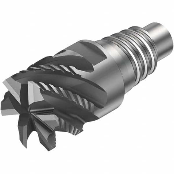 Sandvik Coromant - Square End Mill Heads Mill Diameter (Inch): 5/8 Mill Diameter (Decimal Inch): 0.6250 - Benchmark Tooling