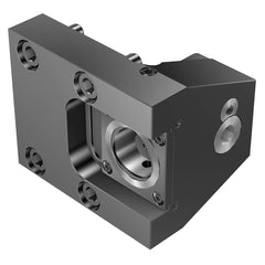 Modular Lathe Adapter/Mount: Left Hand Cut, C6 Modular Connection Through Coolant, Series Cx-TR/LE-OK-X (1)