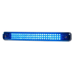 Emergency Light Assemblies; Type: Led Light Stick; Flash Rate: Variable; Flash Rate (FPM): 11; Mount: Surface; Color: Blue; Power Source: 12-24V DC