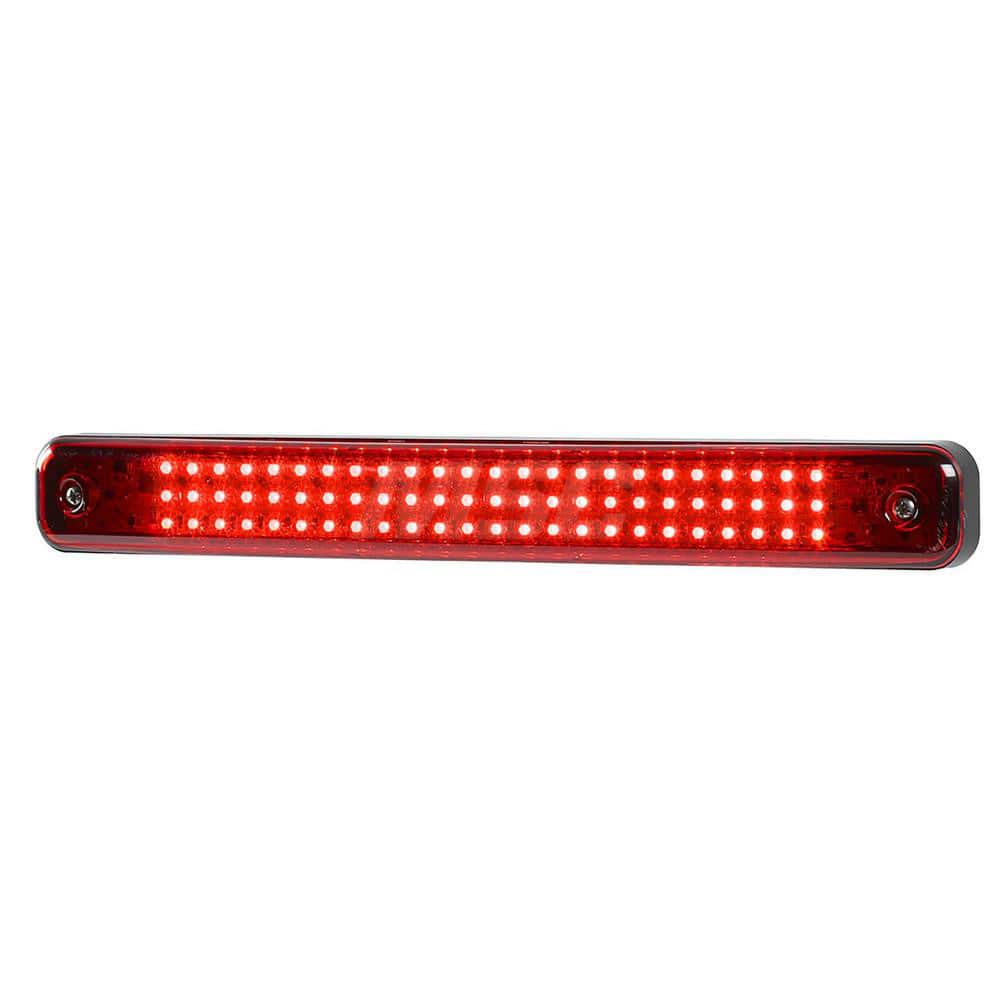 Emergency Light Assemblies; Type: Led Brake/Turn/ Tail  Light Stick; Flash Rate: Variable; Mount: Surface; Color: Red; Power Source: 12-24V DC