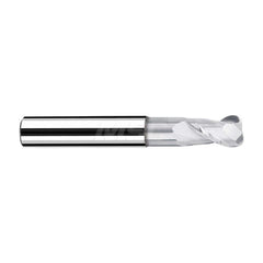 Corner Radius End Mill: 0.7874″ Dia, 0.8661″ LOC, 0.1575″ Radius, 2 Flutes, Solid Carbide 4.3701″ OAL, 0.7874″ Shank Dia, 40 ° Helix, Bright/Uncoated, Corner Radius End, Centercutting, Series AX-RV2