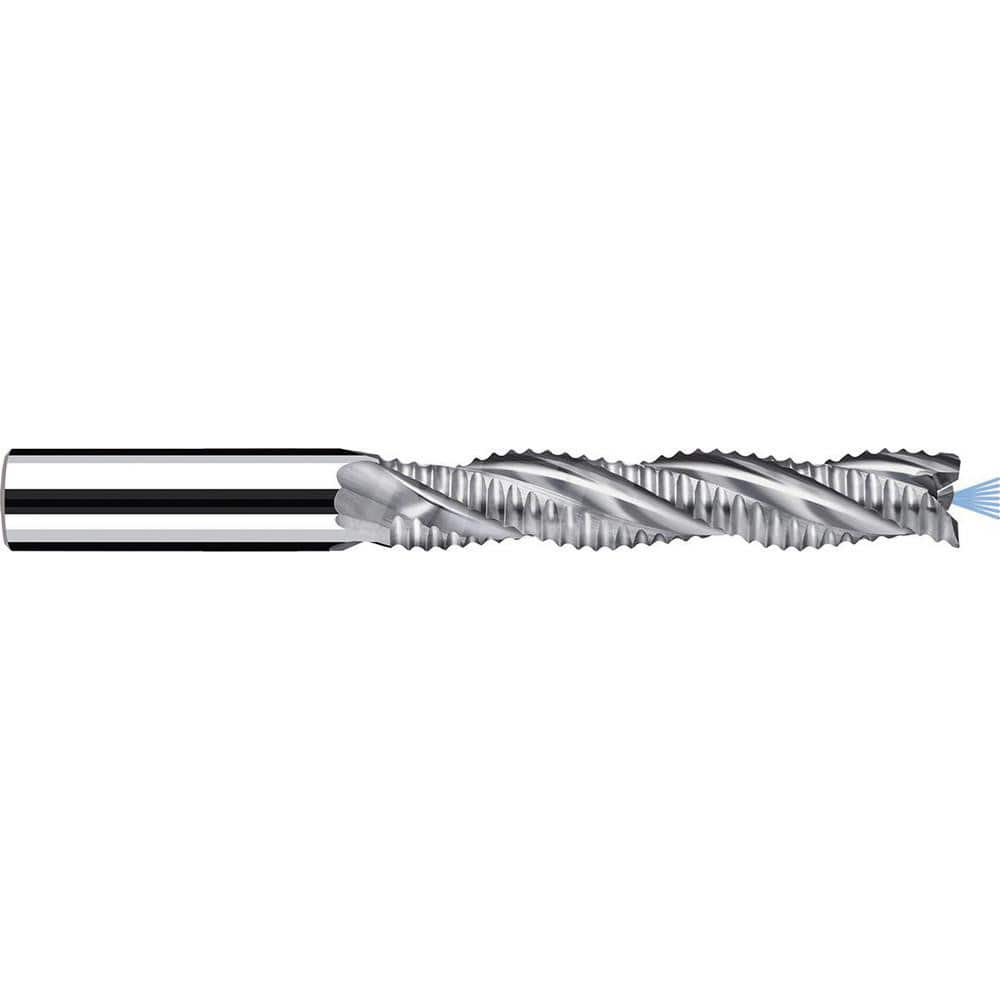 Roughing End Mills; Mill Diameter (mm): 20.00; Mill Diameter (Decimal Inch): 0.7874; Number of Flutes: 3; Pitch: Normal; Length of Cut (mm): 105.0000; Length of Cut (Decimal Inch): 4.1339; Shank Diameter (Inch): 0.7874; Shank Diameter (mm): 0.7874; 20.000