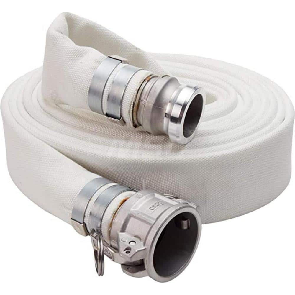 Water & Discharge Hose; Inside Diameter (Inch): 3; Inside Diameter (Decimal Inch): 3.0000; Outside Diameter (Inch): 3-5/16; Outside Diameter (Decimal Inch): 3.3125; Color: White; Working Pressure (psi): 200.000; Length (Feet): 50