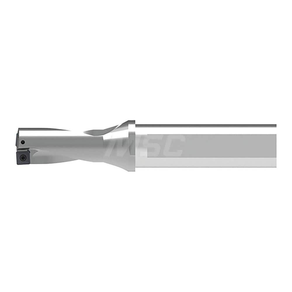 Indexable Insert Drills; Drill Style: KUBQ; Drill Diameter (Decimal Inch): 1.5700; Drill Diameter (Inch): 1-3/4; Maximum Drill Depth (Decimal Inch): 3.4650; Shank Type: Weldon; Shank Diameter (Inch): 1-1/4; Drill Diameter Range (Decimal Inch): 1.5000 to 2