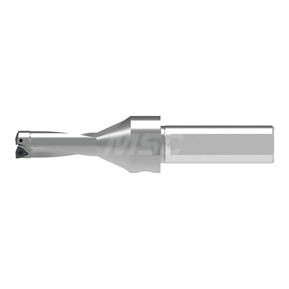 Indexable Insert Drills; Drill Style: KUBT; Drill Diameter (Decimal Inch): 0.6870; Drill Diameter (Inch): 11/16; Maximum Drill Depth (Decimal Inch): 1.7180; Shank Type: Weldon; Shank Diameter (Inch): 3/4; Drill Diameter Range (Decimal Inch): 0.0000 to 0.7