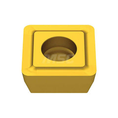 Indexable Drill Insert: 01 BK6420, Carbide TiCN, Al2O3 & TiN Finish, 1/2″ Inscribed Circle, Square