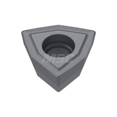 Indexable Drill Insert: 01 BK7615, Carbide TiCN & Al2O3 Finish, 1/4″ Inscribed Circle, Trigon