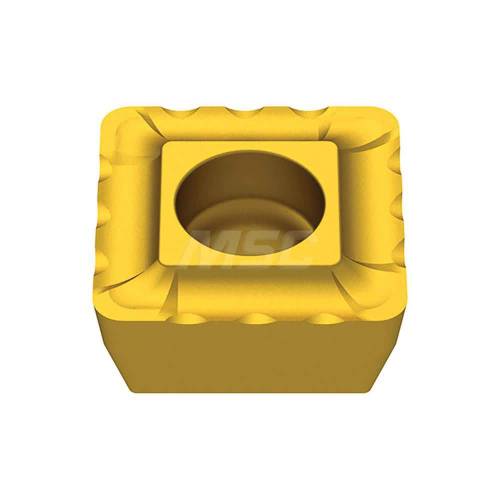 Indexable Drill Insert: 13 BK8425, Carbide TiAlN & TiN Finish, 1/2″ Inscribed Circle, Square