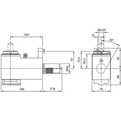 Miniature Turret Tool Holder: ER32 Collet 5.1181″ Projection, Through Coolant