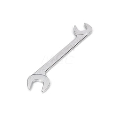 Open End Wrench: Angled & Open End Head, 1-1/16″ Chrome Moly Finish