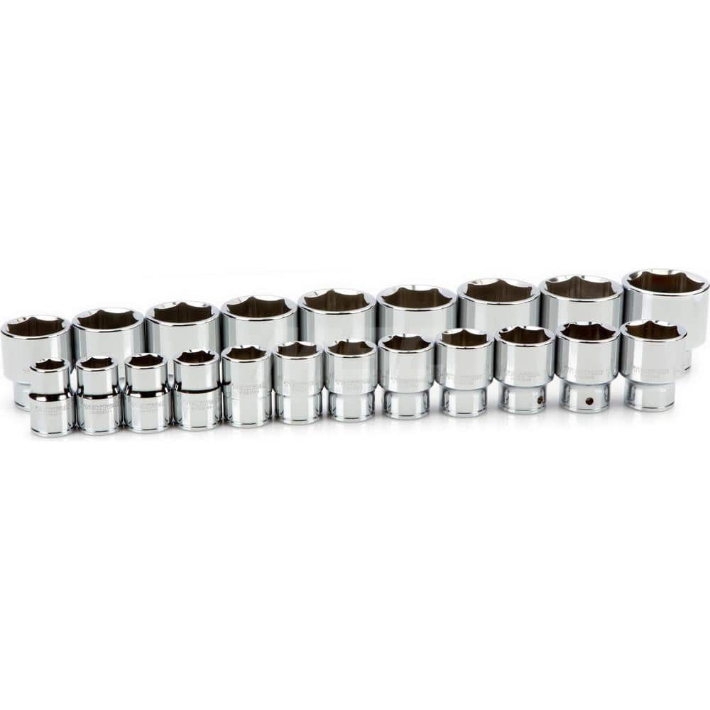 Socket Set: 3/4″ Drive 3/4 to 2″ Socket, 6 Point