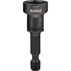 DeWALT - Power & Impact Screwdriver Bits & Holders Bit Type: Magnetic Nut Driver Hex Size (Inch): 1/2 - Benchmark Tooling