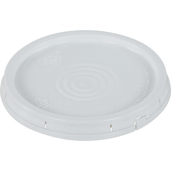 Vestil - Tote & Storage Container Lids For Use With: 3-1/2, 5 & 6 Gallon Pails Width (Decimal Inch): 12.500 - Benchmark Tooling