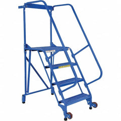 Vestil - 70" High 350 Lb Capacity 4 Step Ladder - Benchmark Tooling