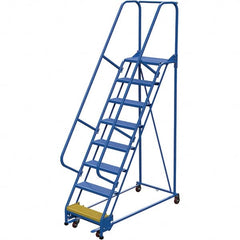 Vestil - 110" High 350 Lb Capacity 8 Step Ladder - Benchmark Tooling