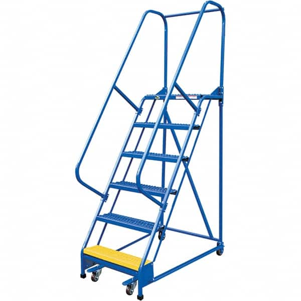 Vestil - 90" High 350 Lb Capacity 6 Step Ladder - Benchmark Tooling