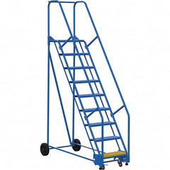 Vestil - 120" High 350 Lb Capacity 9 Step Ladder - Benchmark Tooling