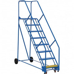 Vestil - 110" High 350 Lb Capacity 8 Step Ladder - Benchmark Tooling