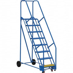 Vestil - 110" High 350 Lb Capacity 8 Step Ladder - Benchmark Tooling