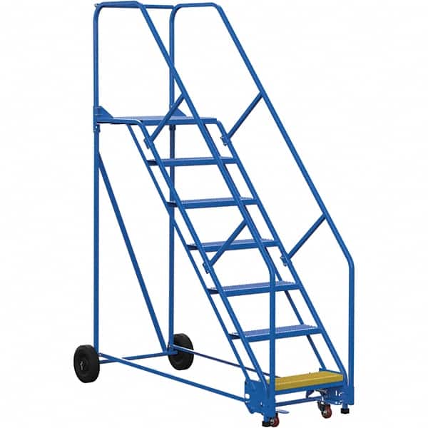 Vestil - 100" High 350 Lb Capacity 7 Step Ladder - Benchmark Tooling