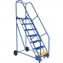 Vestil - 100" High 350 Lb Capacity 7 Step Ladder - Benchmark Tooling