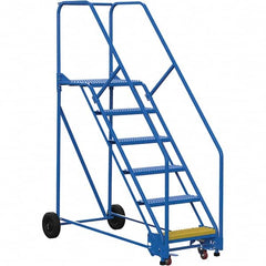 Vestil - 90" High 350 Lb Capacity 6 Step Ladder - Benchmark Tooling