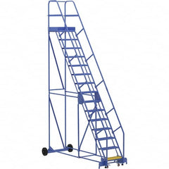 Vestil - 186" High 350 Lb Capacity 15 Step Ladder - Benchmark Tooling