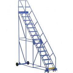 Vestil - 186" High 350 Lb Capacity 15 Step Ladder - Benchmark Tooling