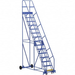 Vestil - 186" High 350 Lb Capacity 15 Step Ladder - Benchmark Tooling