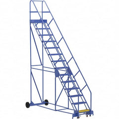 Vestil - 176" High 350 Lb Capacity 14 Step Ladder - Benchmark Tooling