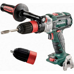 Metabo - 18 Volt 1/2" Chuck Pistol Grip Handle Cordless Drill - 600/2050 RPM, Keyless Chuck, Reversible, Lithium-Ion Batteries Not Included - Benchmark Tooling