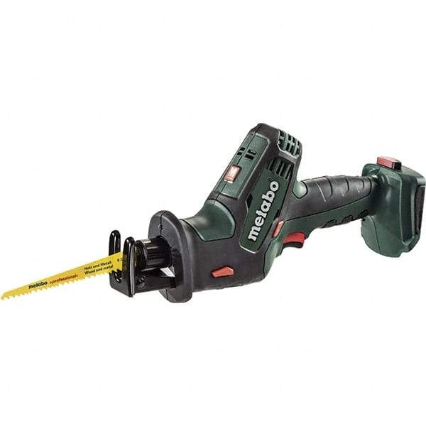 Metabo - Cordless Reciprocating Saws Voltage: 18.0 Battery Chemistry: Lithium-Ion - Benchmark Tooling