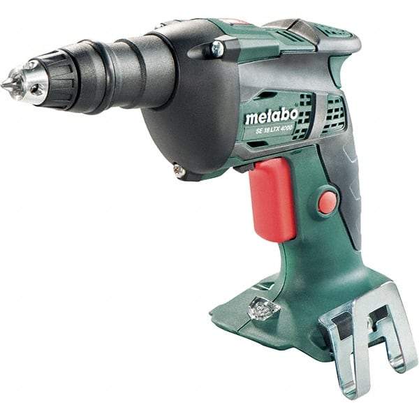 Metabo - Cordless Screwdrivers Voltage: 18.0 Handle Type: Pistol Grip - Benchmark Tooling