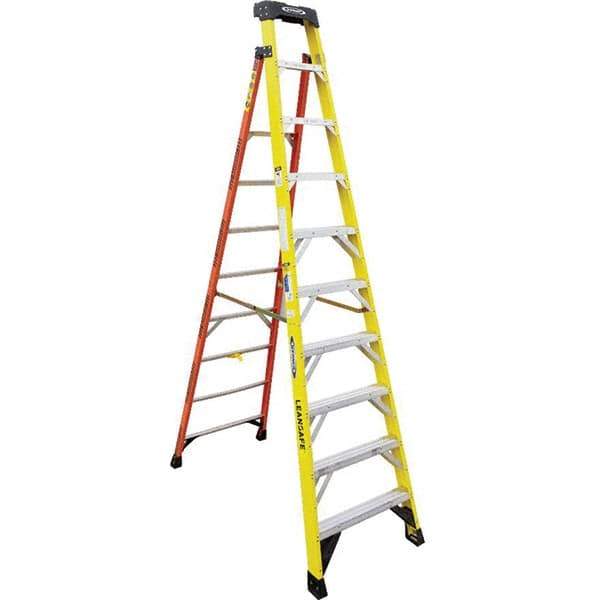 Werner - Step Ladders Type: Step Ladder Height (Feet): 10 - Benchmark Tooling