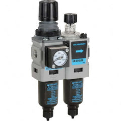 Wilkerson - Filter, Regulator & Lubricator (FRL) Units Configuration: 2 Pc. Filter/Regulator-Lubricator Body Type: Miniature - Benchmark Tooling