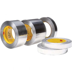 3M - 60 Yd x 1" x 4.6 mil Silver Aluminum Foil Tape - Benchmark Tooling